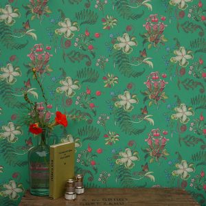 Carolina Posies Wallpaper