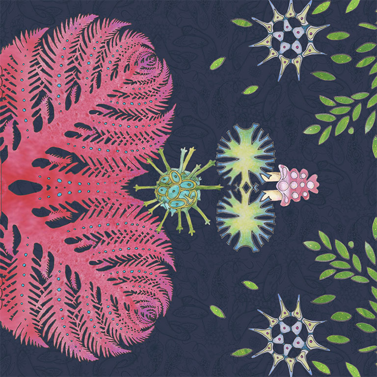 PaisleyParameciumPlumDetail2